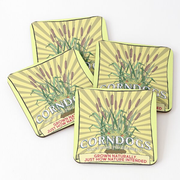 Item preview, All Natural Corndogs designed and sold by Ignis in  Aqua.