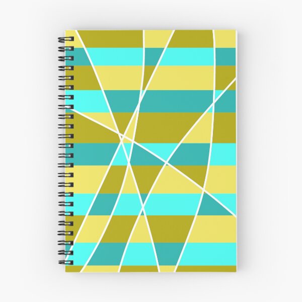 Item preview, Geometric striped design, gold and blue. designed and sold by tropicalhen133.