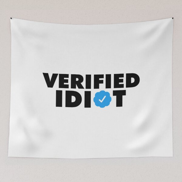 Item preview, Idiot T-ShirtDumb Idiot Funny Jokes Meme Checkmark  designed and sold by Yeptiter.