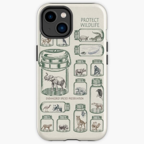 Protect Wildlife - Endangered Species Preservation  iPhone Tough Case