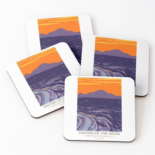 Item preview, Craters of the Moon National Monument Idaho Vintage designed and sold by KrisSidDesigns.