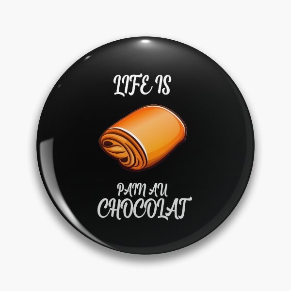 Item preview, Funny French Pastry - Life is Pain au Chocolat . designed and sold by hakimayedder33.