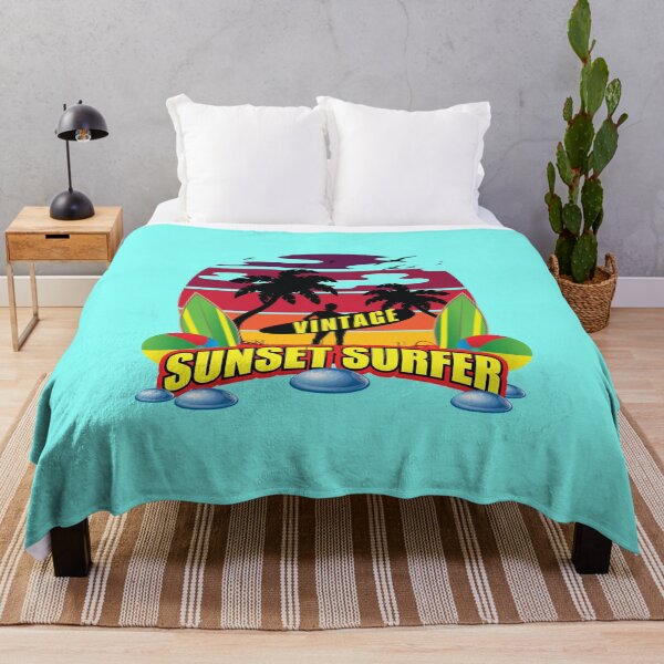 Item preview, VINTAGE SUNSET SURFER designed and sold by RIGHTCHUS.