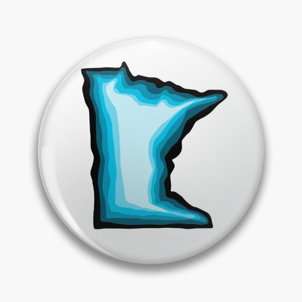 Artikelvorschau, Blaues abstraktes Minnesota MN entworfen und verkauft von hopecope.