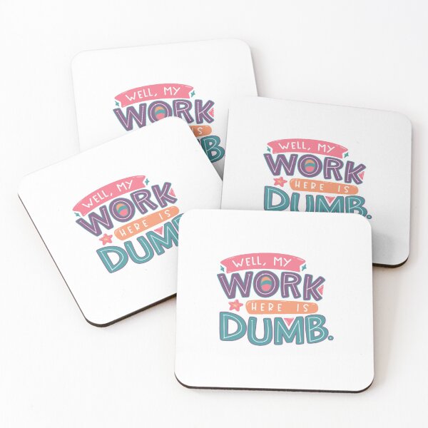 Item preview, Work Is Dumb T-ShirtClocking Out  designed and sold by Yeptiter.