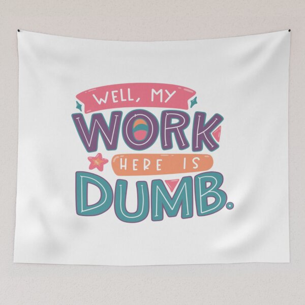 Item preview, Work Is Dumb T-ShirtClocking Out  designed and sold by Yeptiter.