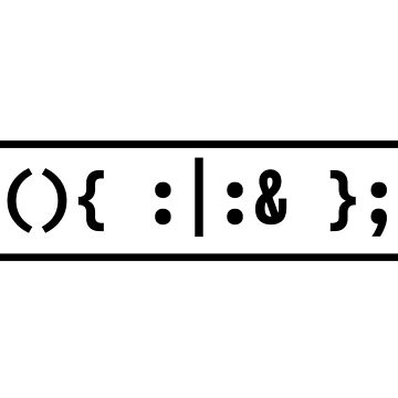 Artwork thumbnail, Bash fork bomb by beccaooo