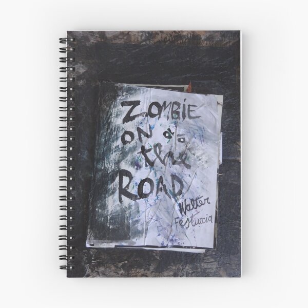 Item preview, Zombie on the road "the book handmade" designed and sold by walterfest.