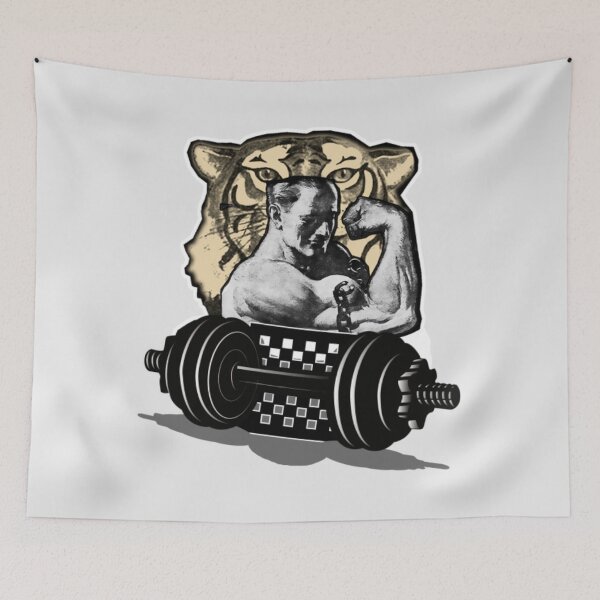 Item preview, Strong Man And Dumbbells T-Shirtstrong man and dumbbells  designed and sold by Yeptiter.