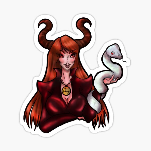 Lilith Demon Stickers For Sale Redbubble