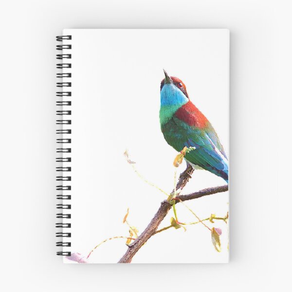 Item preview, The blue-throated bee-eater has chestnut red or chocolate color from the top to the upper back designed and sold by zenger2021.