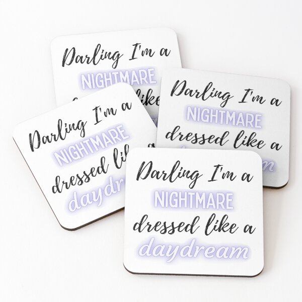Item preview, Darling I'm a Nightmare Dressed Like a Daydream Taylor Swift designed and sold by Mint-Rose.
