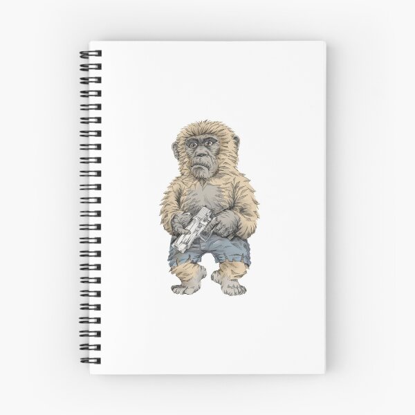 Item preview, The monkey with the gun is tough designed and sold by artredstar.