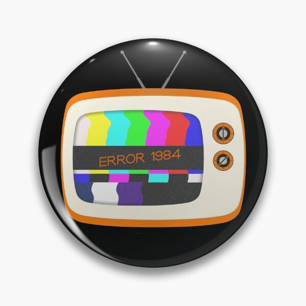 Item preview, Error 1984 Retro Television designed and sold by ShineEyePirate.