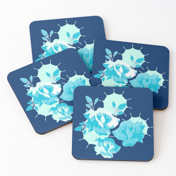 Item preview, Roses Are Red? Roses Are Blue! Seamless Floral Pattern designed and sold by LotusBlanc.