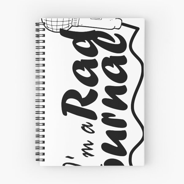 Item preview, I am a radio journalist - Text design designed and sold by am-L.