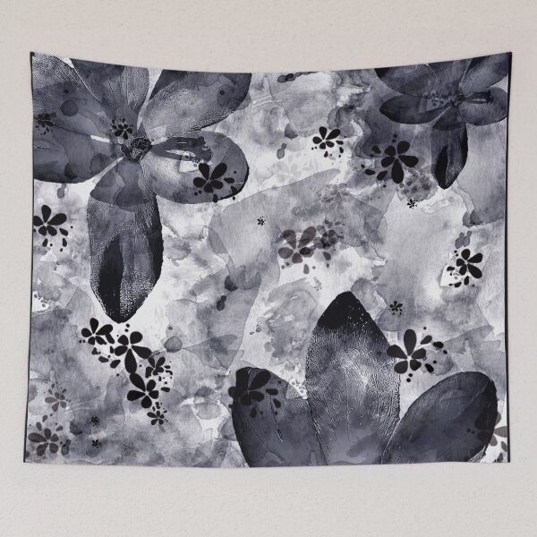 Item preview, Black Floral designed and sold by Minxylynx4.
