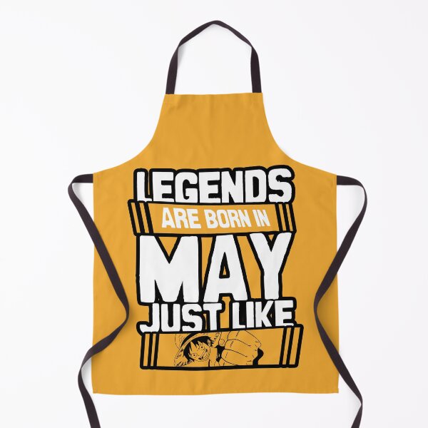 Item preview, Legends Are Born In May | Happy Birthday Luffy designed and sold by The Shonen Spot.