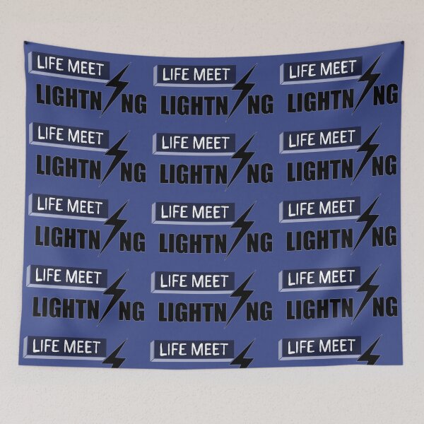 Item preview, Life Meet Lightning designed and sold by MeetLightning.