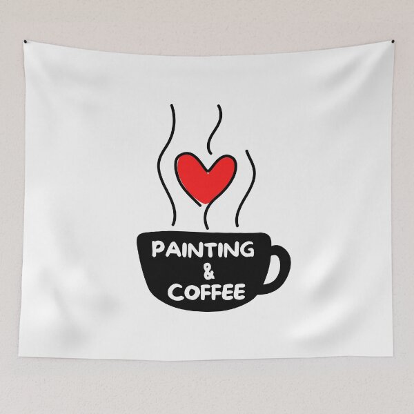 Item preview, Painting & coffee designed and sold by TheGreenGoat.