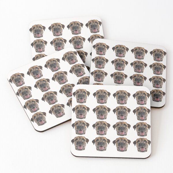 Item preview, funny border terrier dog cute face gifts designed and sold by alaechamlal.