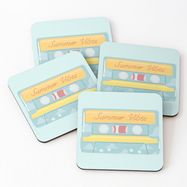 Item preview, Summer Vibes Cassette Tape Retro 90's Aesthetic  designed and sold by DustandMarbles.