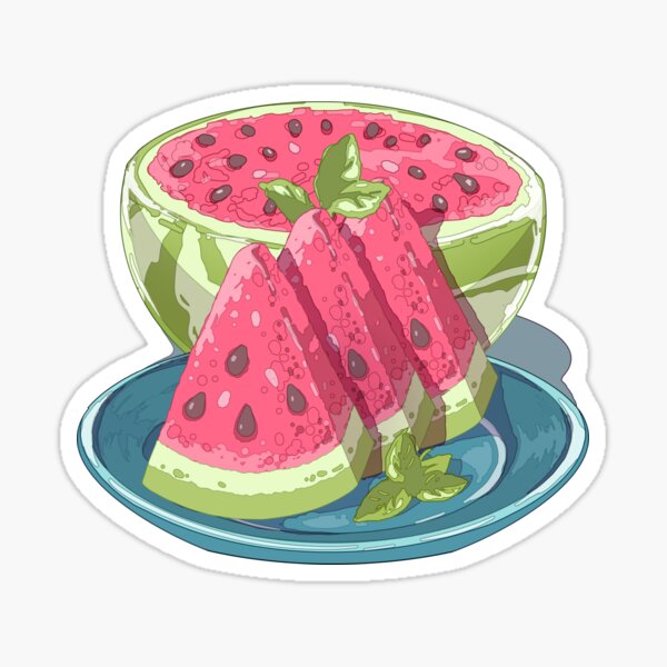 Item preview, The cute delecious watermelon slices  designed and sold by AnGoArt.