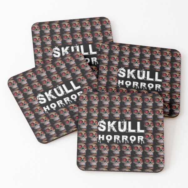 Item preview, Skull Horror color funny designed and sold by DesignerFollow.