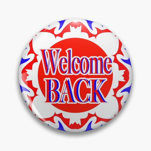 Item preview, Welcome Back Students and Staff RED 3 designed and sold by EdwardMonet.