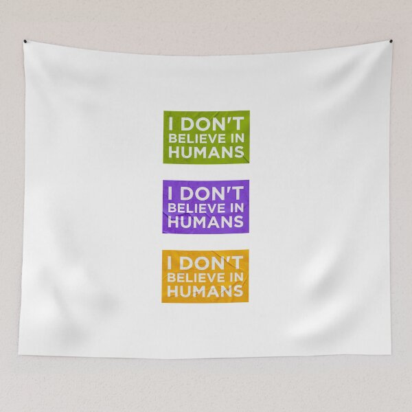 Aperçu de l'œuvre I Dont Believe In Humans créée et vendue par OkGalerieRB.