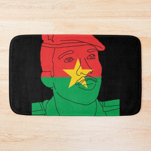 Item preview, Thomas Sankara Burkinabe Flag designed and sold by RevolutionInPaint.