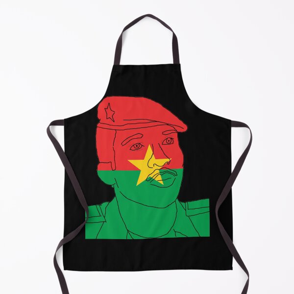 Item preview, Thomas Sankara Burkinabe Flag designed and sold by RevolutionInPaint.
