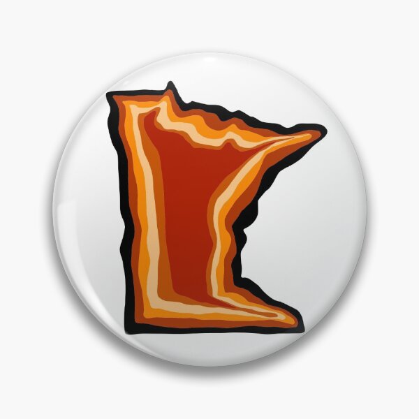 Artikelvorschau, Rotes und oranges Minnesota entworfen und verkauft von hopecope.