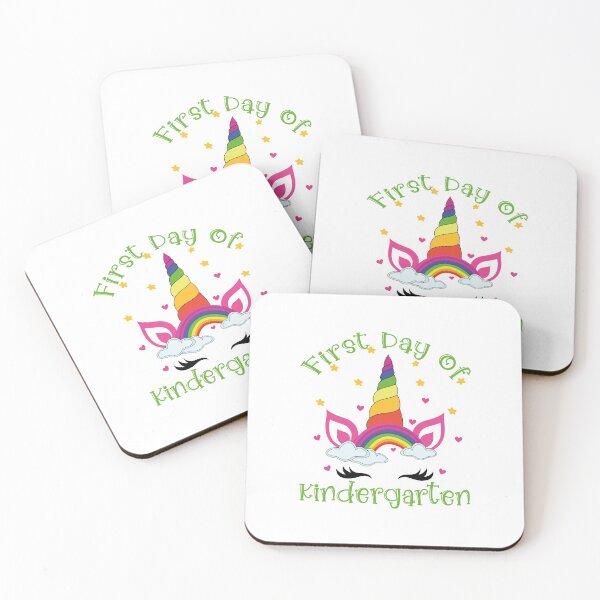Item preview, Pretty Unicorn Face | 1st Day of Kindergarten designed and sold by Estrytee.