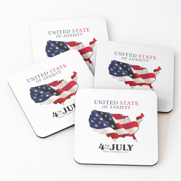 Item preview, United State of Anxiety designed and sold by Pixilixzy.