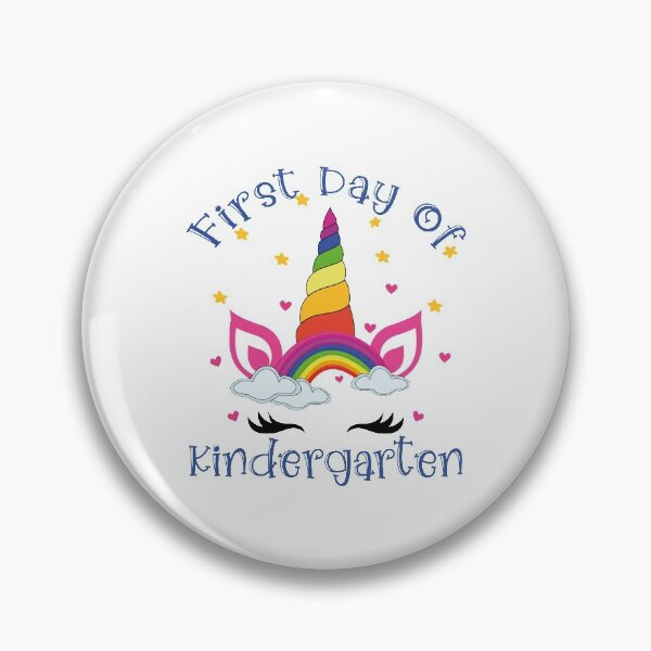 Item preview, Cutesy Unicorn Face | 1st Day of Kindergarten designed and sold by Estrytee.