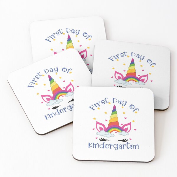 Item preview, Cutesy Unicorn Face | 1st Day of Kindergarten designed and sold by Estrytee.