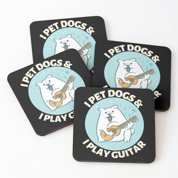 Item preview,  Dog Play Guitar designed and sold by Gamers Hub.