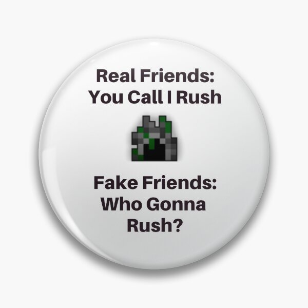 Item preview, The Shatters "Real Friends vs Fake Friends" designed and sold by MadGodMerch.