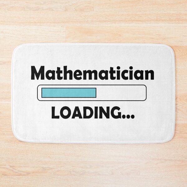 Item preview, Mathematician Loading designed and sold by sciencefacts.