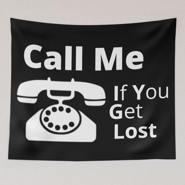 Item preview, Call Me If You Get Lost designed and sold by UrbanBubules.