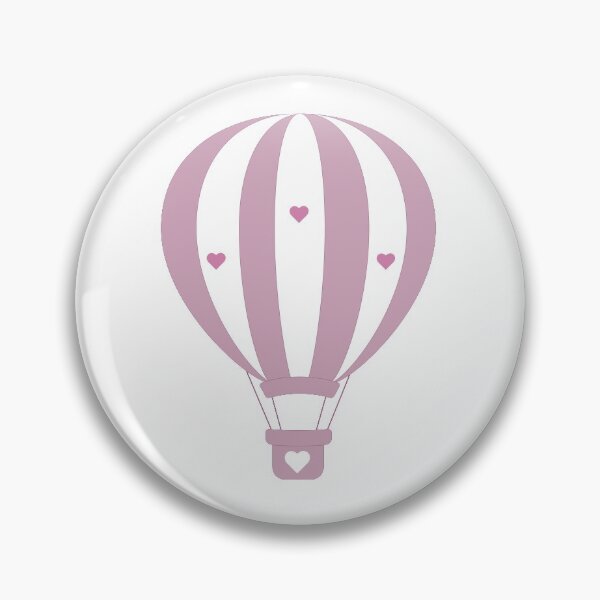 Item preview, Hot air balloon in cartoon flat style. Modern print designed and sold by KsuWonder.