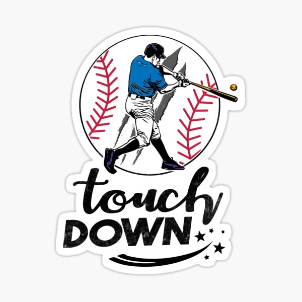 Touchdown Funny T Shirt Funny Baseball T-shirt Funny Ironic 