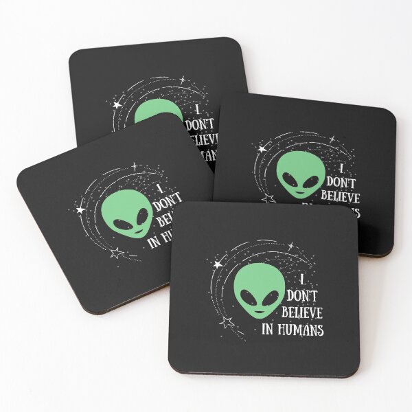 Item preview, I Don't Believe In Humans - Alien. Alien Fanatic, Alien Lovers designed and sold by WholesumArt.
