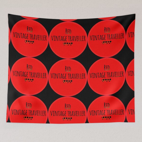 Item preview, RED VINTAGE TRAVELLER designed and sold by AWADHESH  CHAURASIA.