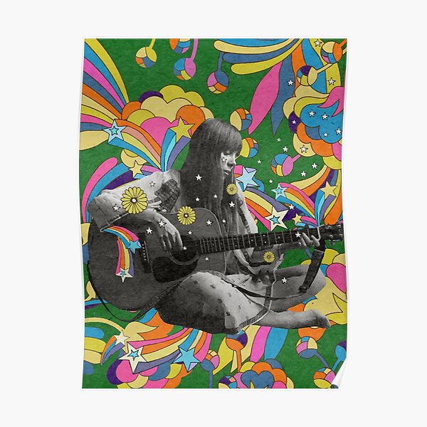 Joni Mitchell The Living Legend Poster