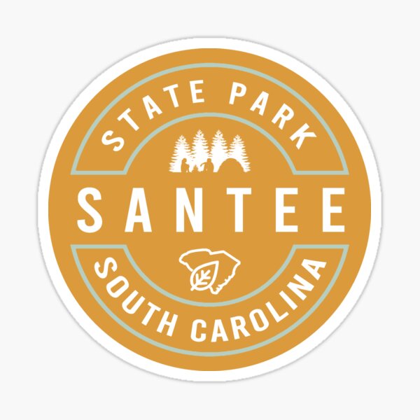 Santee State Park Logo Sticker