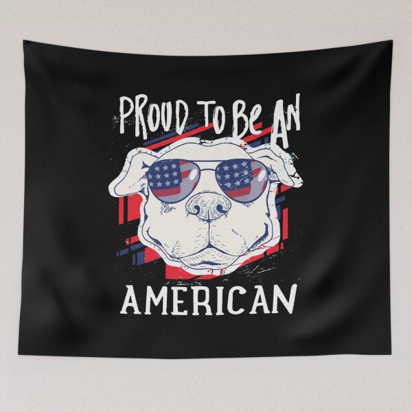 Item preview, Proud to be an American Happy Independence Day 4th July Dog Long Sleeve T-Shirt designed and sold by FelixRiojas.