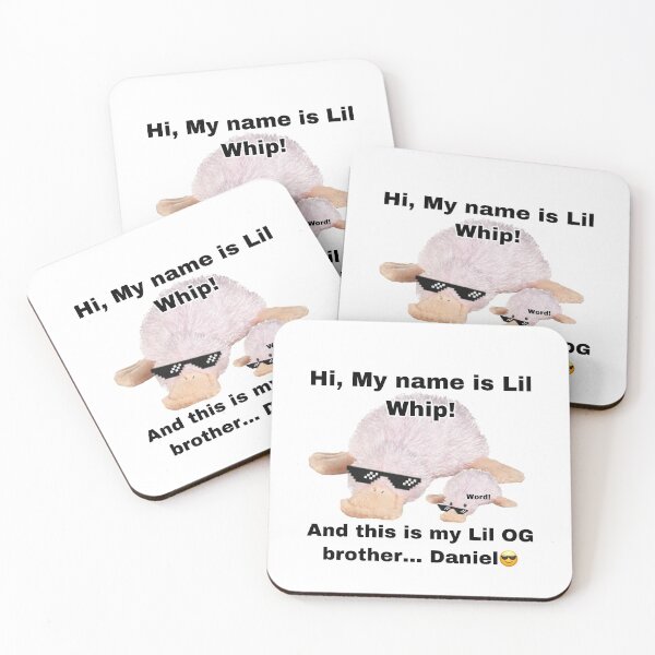 Item preview, Webkinz waddles googles hi my name is lil whip and this is my lil og brother Daniel meme designed and sold by dyslsexyia.