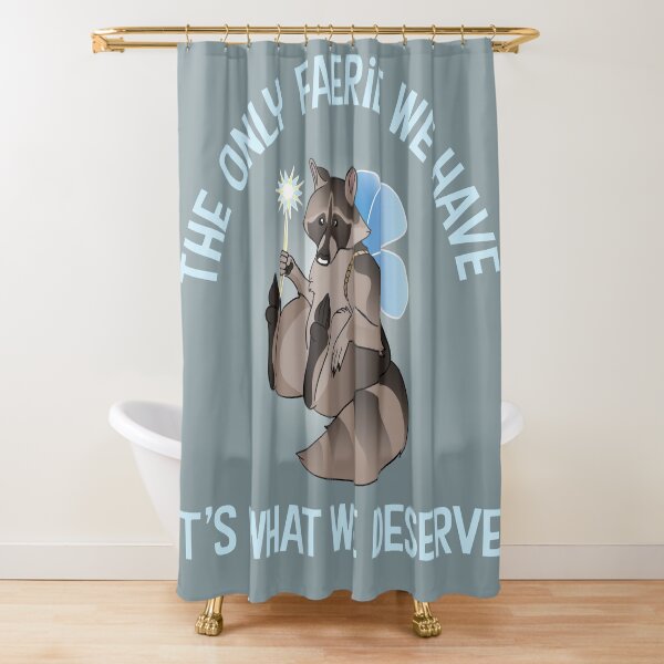 Item preview, Trash Panda Faerie w/ Slogan designed and sold by atomicinchworm.